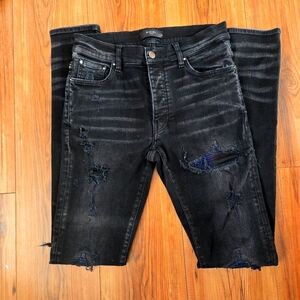 AMIRI Unisex Skinny Jeans  Black Size 30 x 34